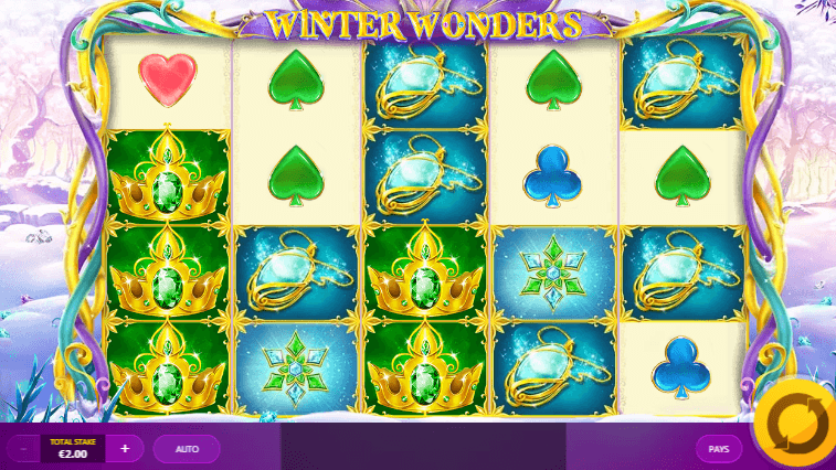 รุปแบบเกม Winter Wonders สล็อตนางฟ้า Admauto99