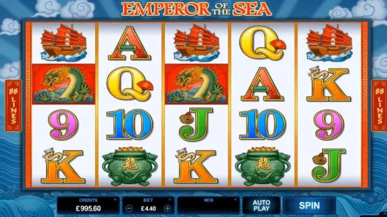 รูปแบบเกมสล็อต Emperor Sea Admauto99 